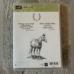 Stampin’ Up!  - Horse Frontier Stamp Set